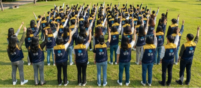 샘큐 프리미엄 컨설팅 전담팀 단체사진